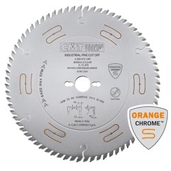 CMT Industrial Low Noise and Chrome Coated Blade - 96 Tooth 15° ATB Grind