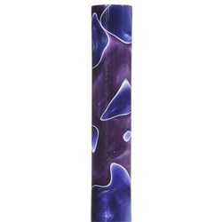 Carbatec Large Acrylic Pen Blank - Purple / Blue Marble