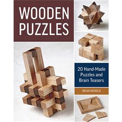 Book - Wooden Puzzles: 20 Handmade Puzzles and Brain Teasers by Brian Menold