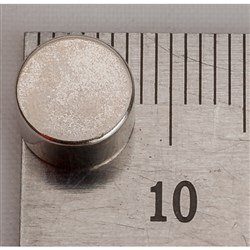 Carbatec Rare Earth Magnets - 8mm x 3mm - Pk 10