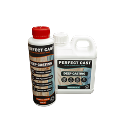 Perfect Cast 2 Part Resin and Hardener - Deep - 1.5 litre Kit