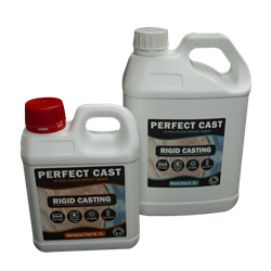 Perfect Cast 2 Part Resin and Hardener - Rigid - 3 litre Kit