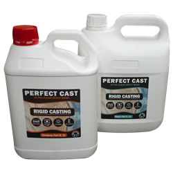 Perfect Cast 2 Part Resin and Hardener - Rigid - 6 litre Kit
