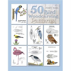 Book - 50 Bird Woodcarving Patterns