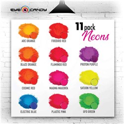 Eye Candy Neon Series Box Set 11 Colours X 5g