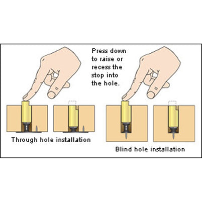 Veritas® Prairie Dog™ Extra Stop Plates - Pack of 4
