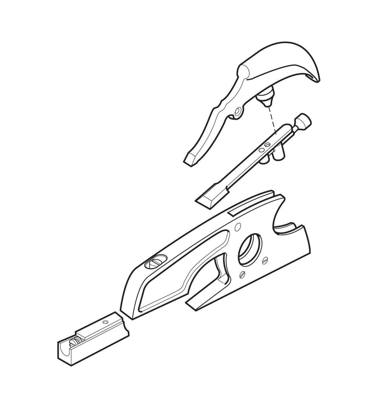 Veritas® Small Shoulder Plane with PM-V11 Blade