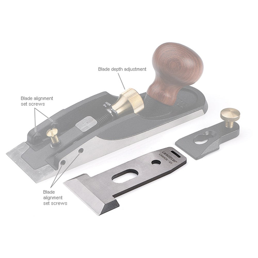 Veritas® Replacement O1 Blade to suit Cabinetmaker's Trimming Plane