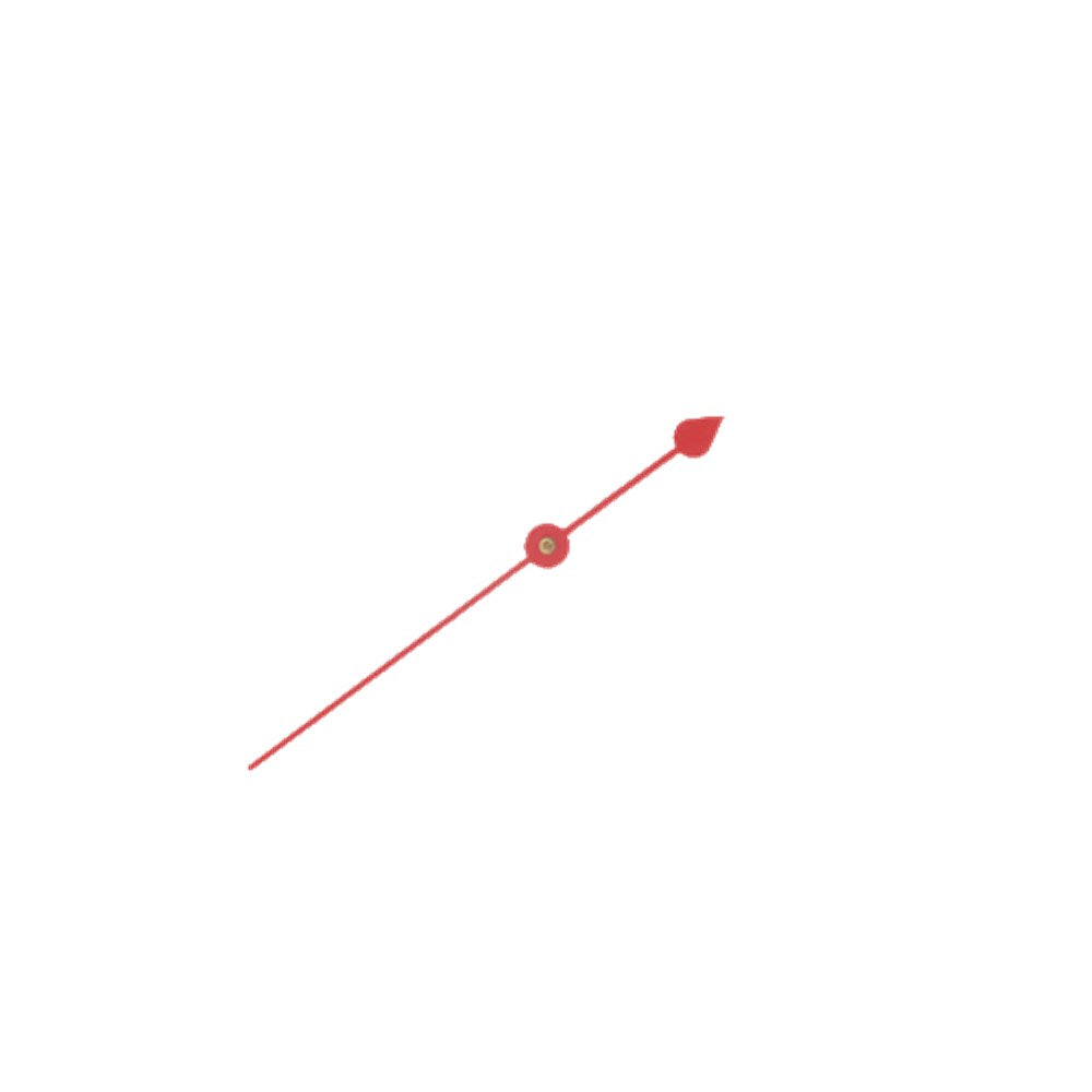Carbatec Clock Hands - Second Hand - Red - 46mm