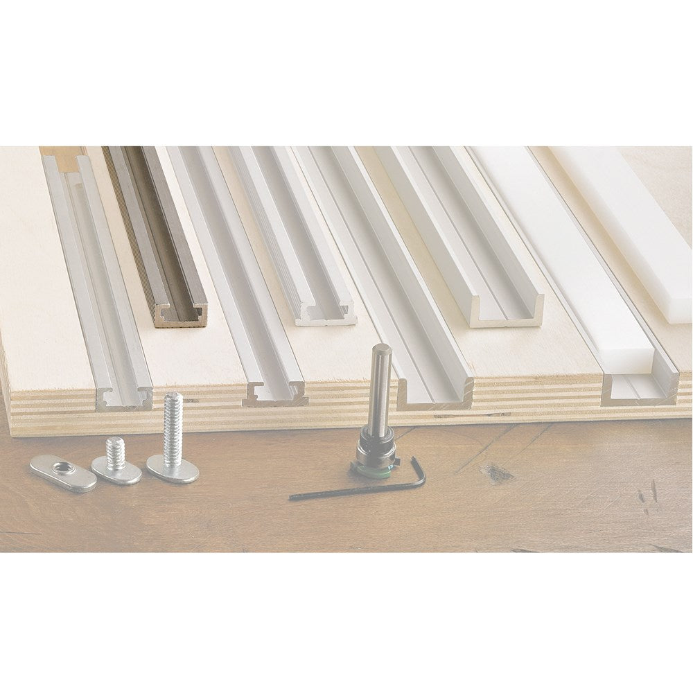 Veritas® 1220mm x 1/4" T-Slot Track