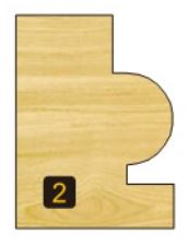 Arden Corner Beading Bit with Bearing - 4.76mm Radius 1/2" Shank