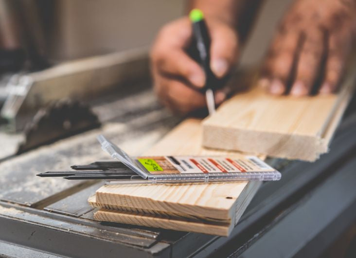 Pica-Dry Graphite (H) Lead for Joiners Refill Pack