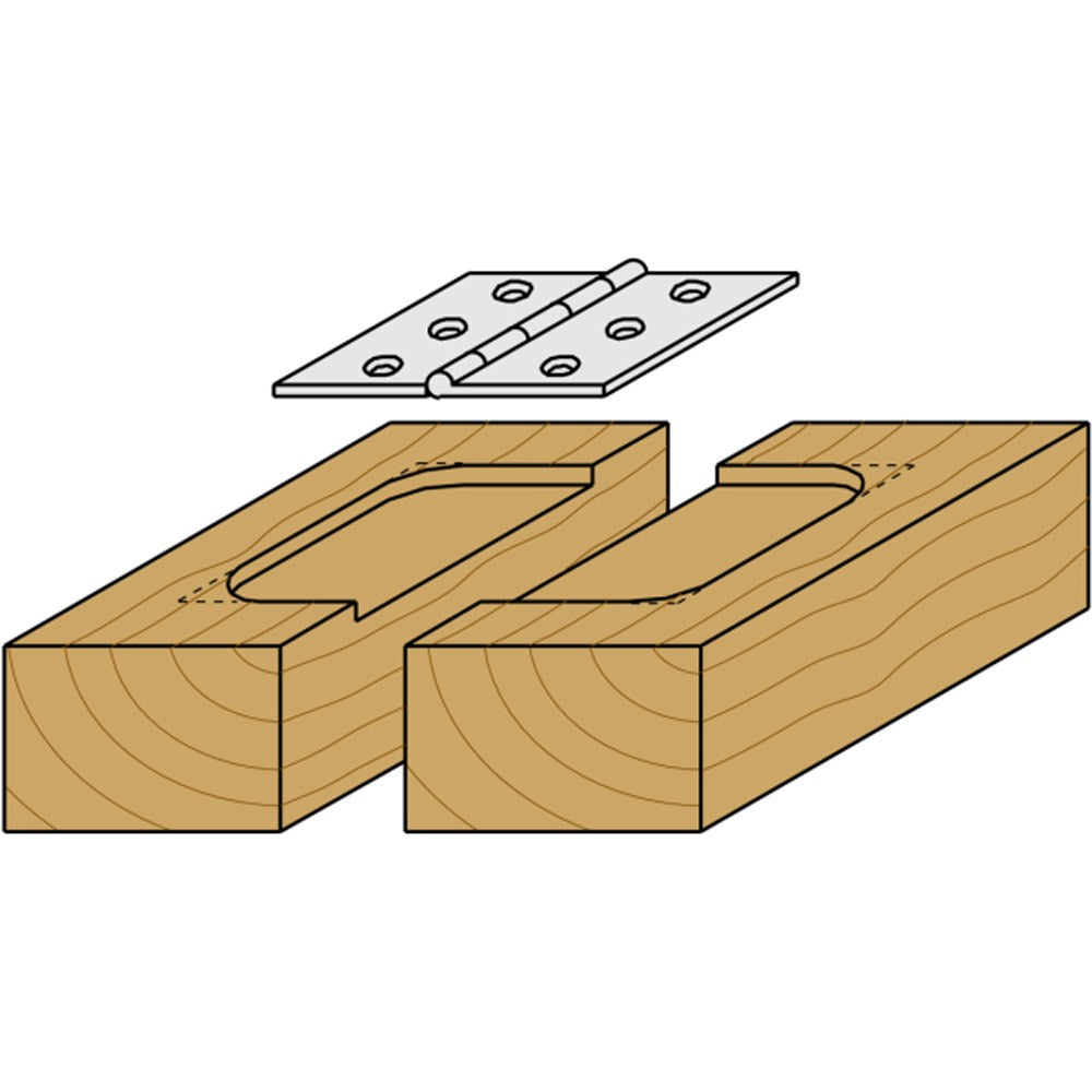 CMT Mortising Router Bit - 31.7mm Diameter 63mm Length