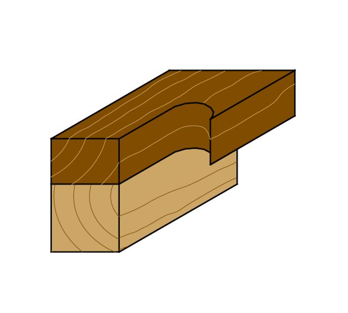 CMT Super-Duty Flush Trim Router Bit - 19mm D 50.8mm Cut Length
