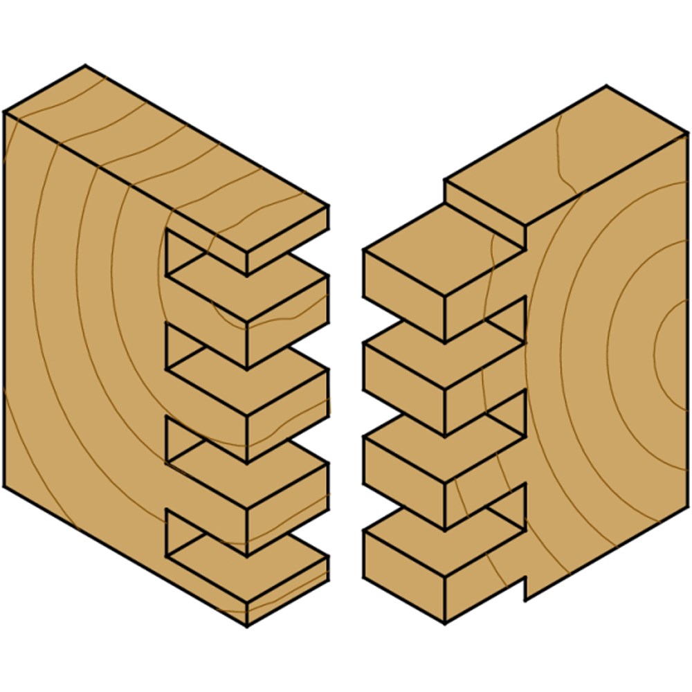 CMT Straight Router Bit - Long Series - 8mm Diameter 31.7mm Cut Length