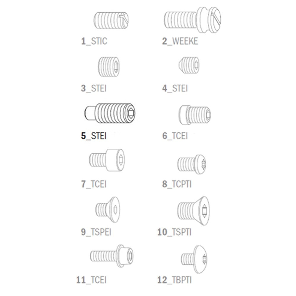 CMT M8 x 12mm Grub Screw