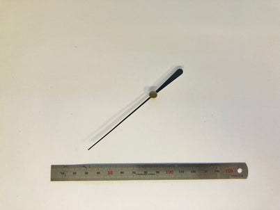 Carbatec Clock Hands - Second Hand - Black - 71mm