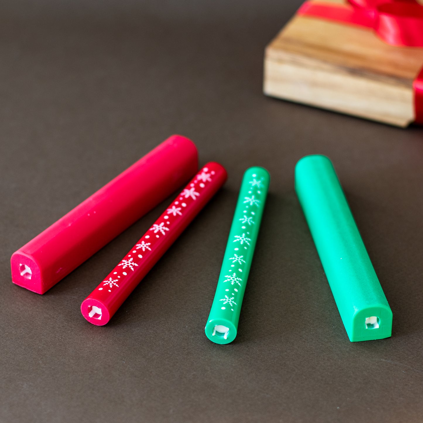 Carbatec Snowflake Acrylic Pen Blanks - Green