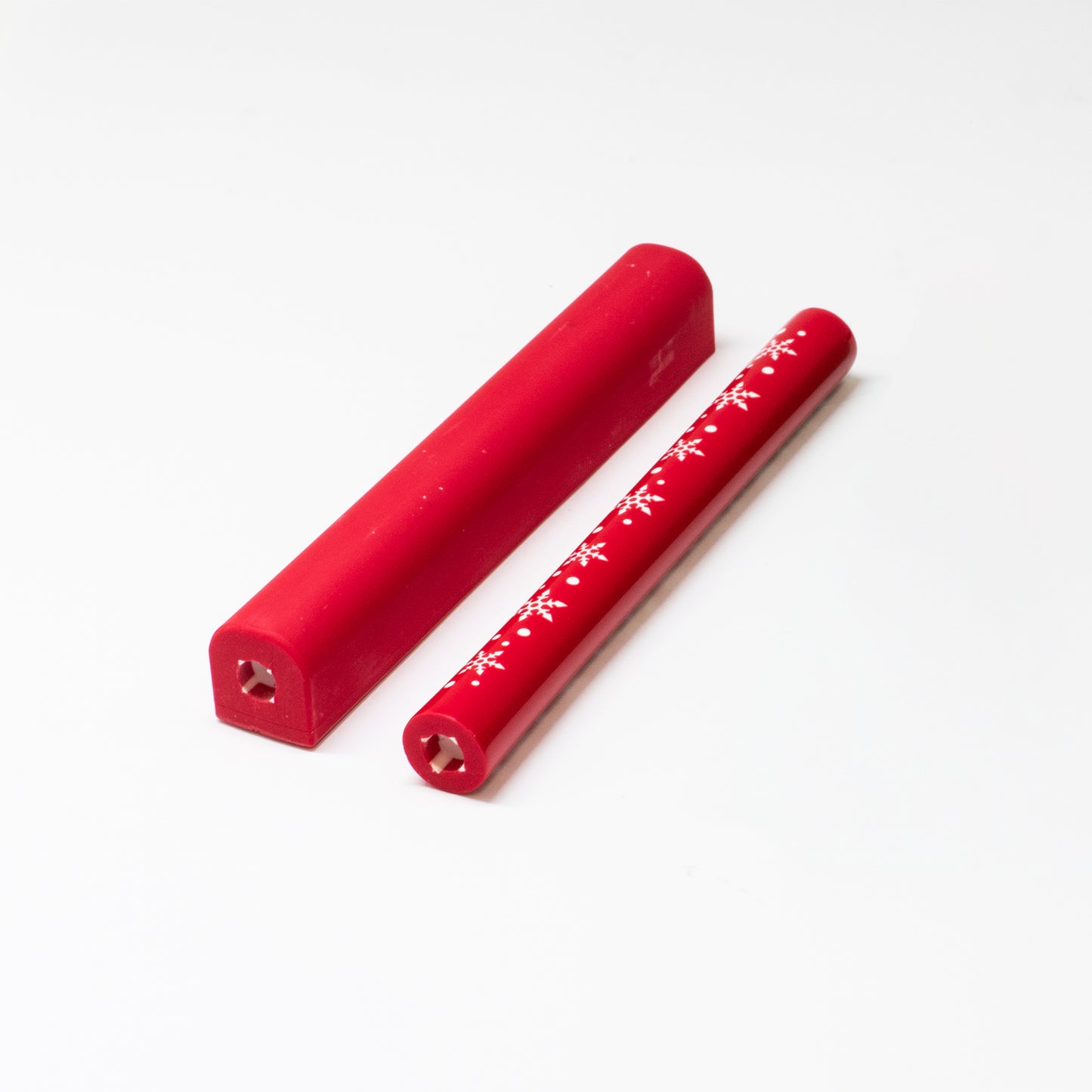 Carbatec Snowflake Acrylic Pen Blanks - Red