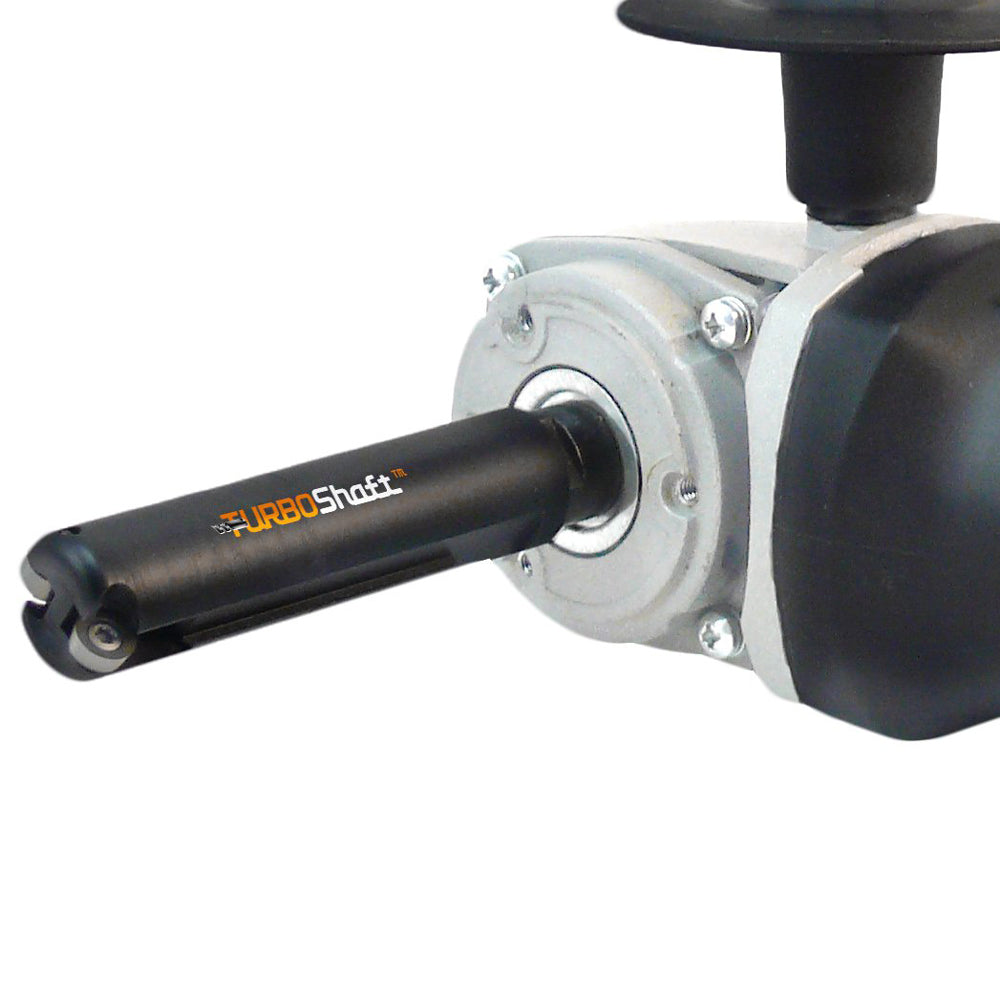 Arbortech TURBOShaft Freehand carving tool attachment.