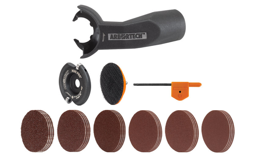 Arbortech Mini Grinder MG1000 Base Unit skin with woodworking pack