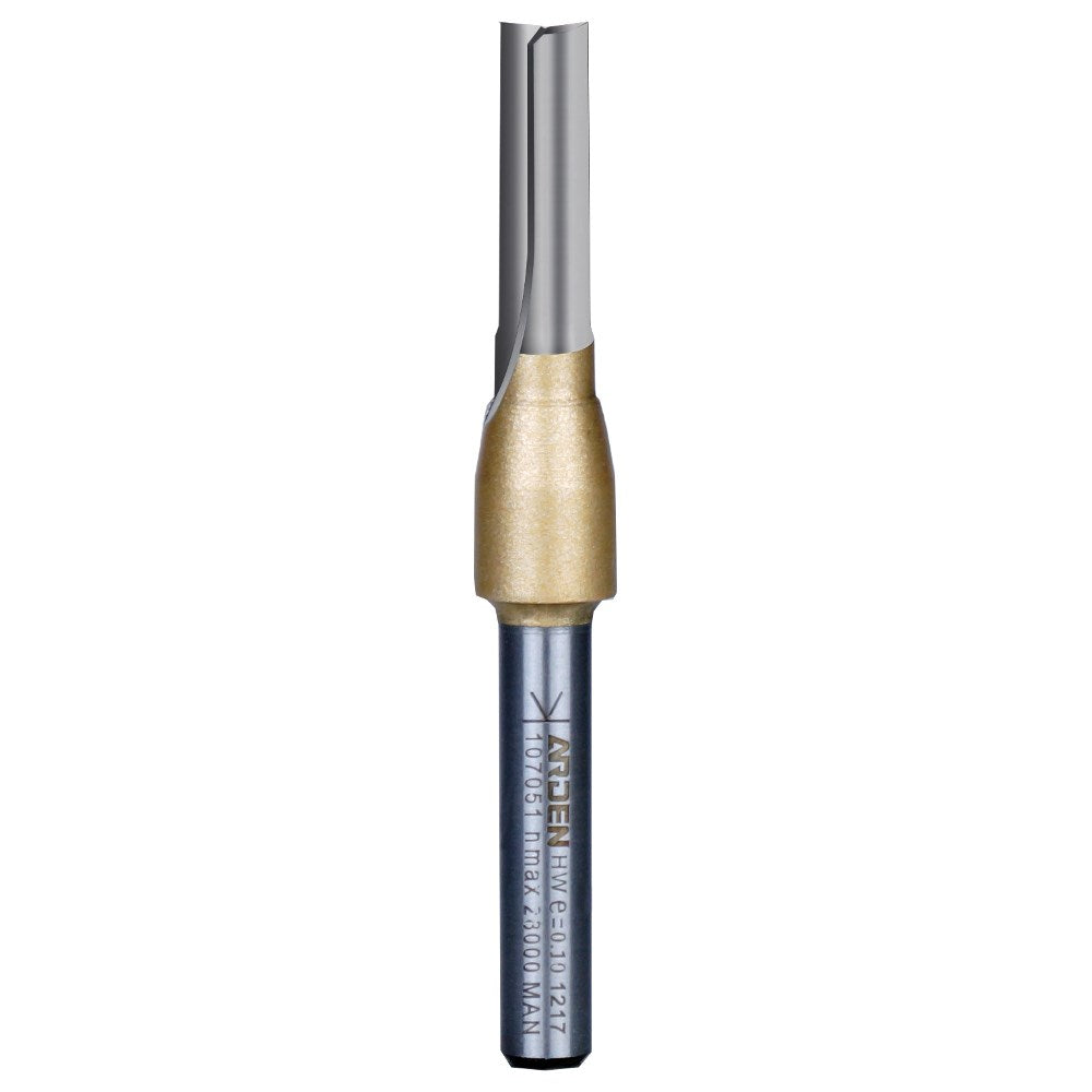 Arden Solid Carbide Insert Straight Cutter - 6.35mm Diameter 19mm Cut Depth