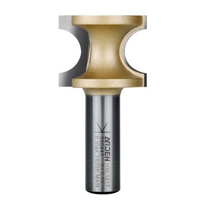 Arden Bead and Bull Nose Bit - 7.9mm Radius 1/2" Shank