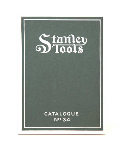Book - Stanley Catalogue No. 34