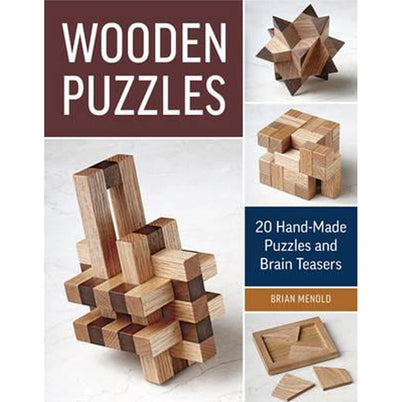 Book - Wooden Puzzles: 20 Handmade Puzzles and Brain Teasers by Brian Menold