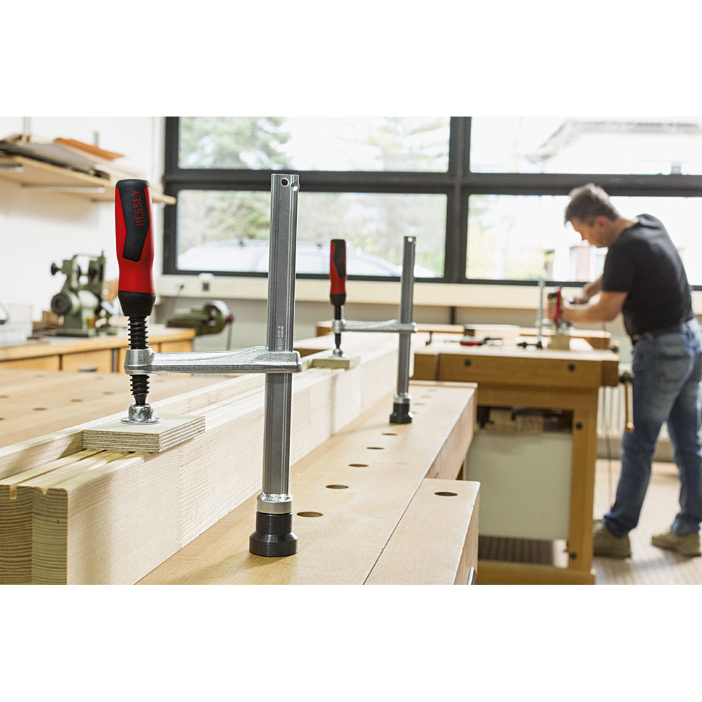 Bessey Clamping Element with Variable Throat Depth