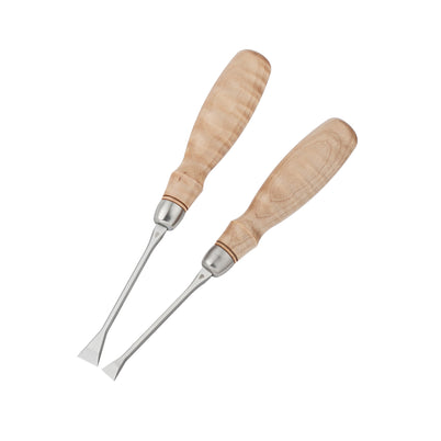 Blue Spruce Fishtail Chisel Set 3/8" and 1/2"