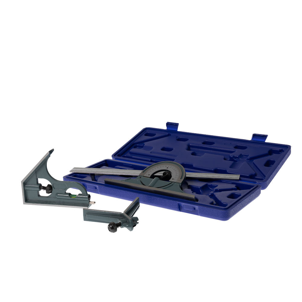 Carbatec Combination Square Set 300mm (4 Piece Set)