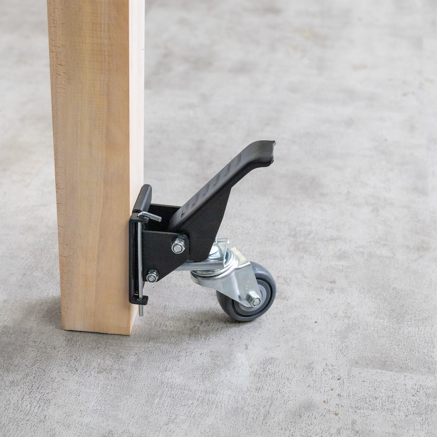 Carbatec Workbench Castor Set Quick Release Plates