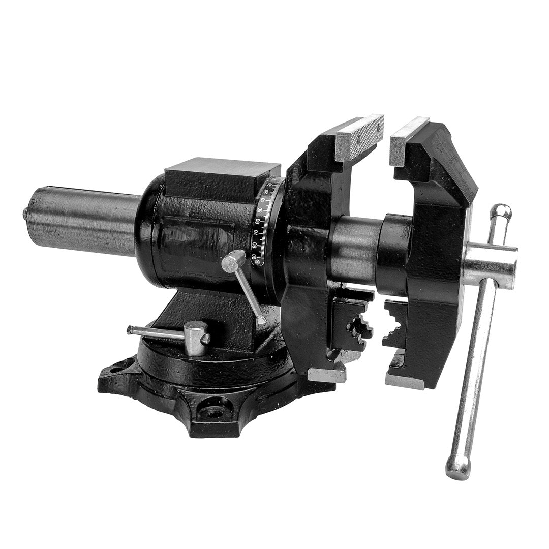 Wiltec Bench Vice 125mm Clamping Jaws Parallel Vice Bench Vice