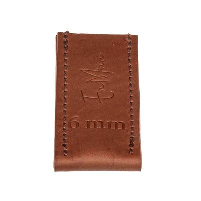 En Mina Leather Chisel Tip/Holdfast Cover 6mm