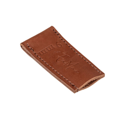 En Mina Leather Chisel Tip/Holdfast Cover 9mm
