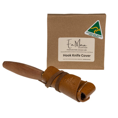 En Mina Leather Hook Knife Cover