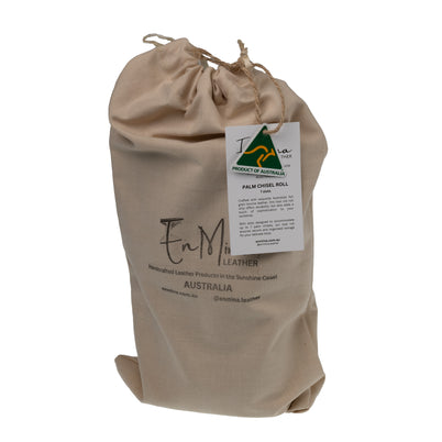 En Mina Palm Chisel Leather Roll 7 Slots
