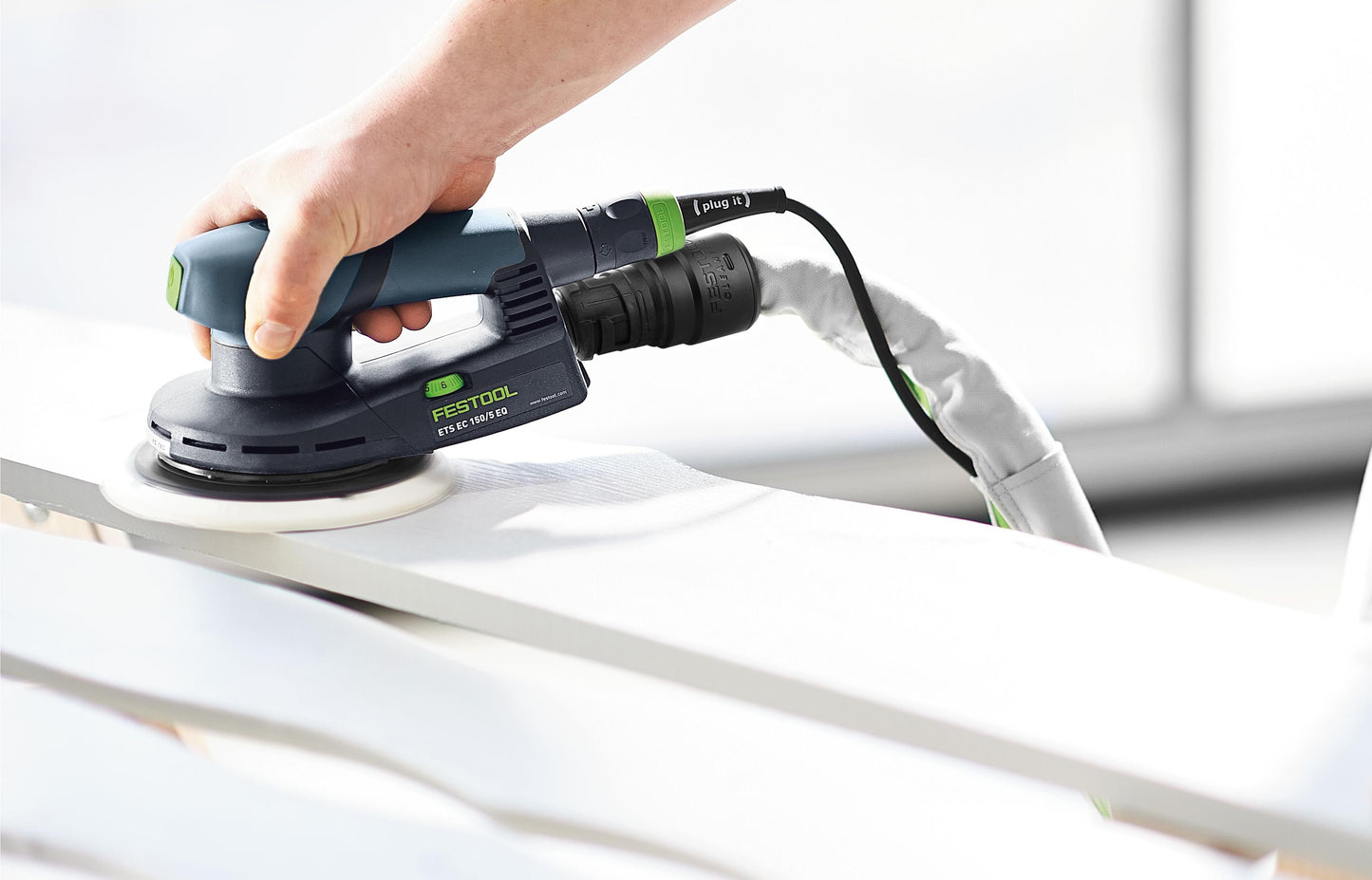 Festool ETS EC 150mm Brushless Random Orbital 3mm Sander in Systainer