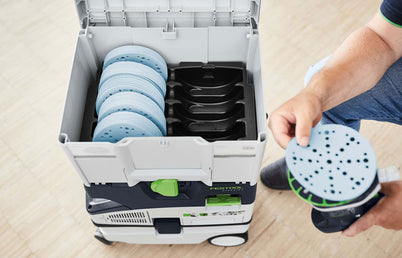 Festool Systainer3 SYS 3 10 Slot for 150mm Abrasives