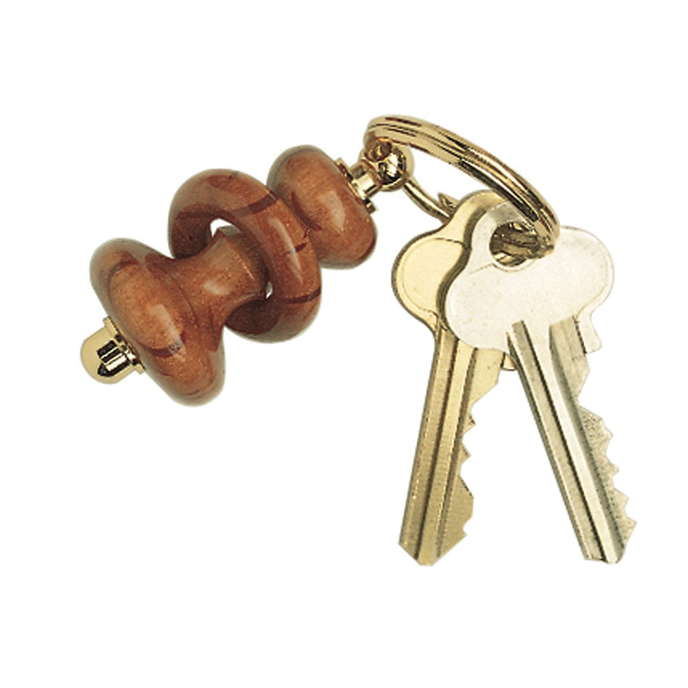 Carbatec Gold Plated Key Ring Kits -5Pack