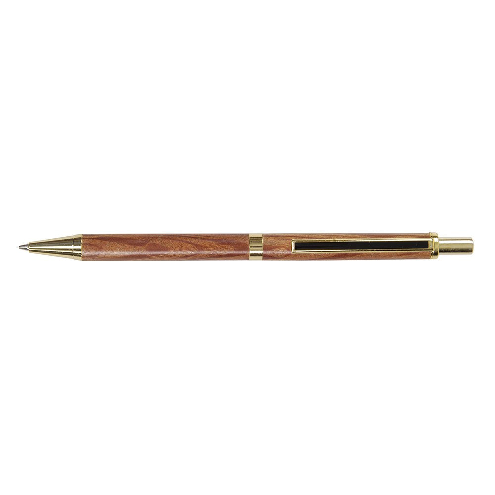 Carbatec Pencil Parts with Gold Finish - 5 Pack