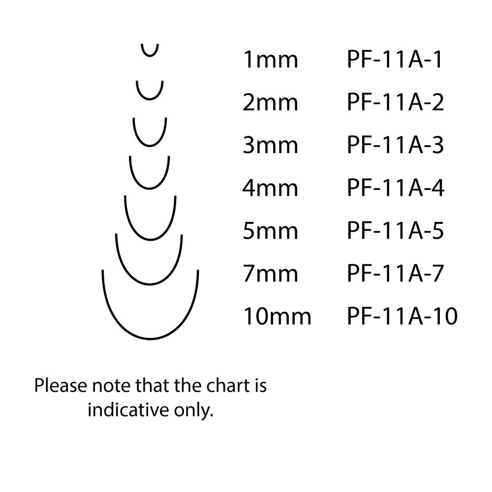 Pfeil Chisel Spoon Bent - 10mm - #11A