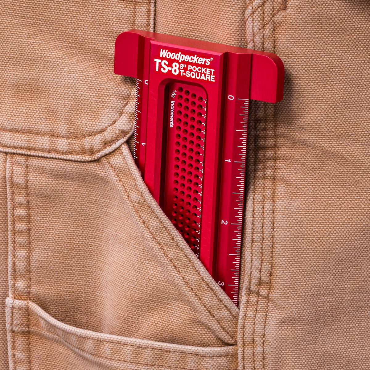 Woodpeckers Pocket T-Square 75mm TS-75-2020