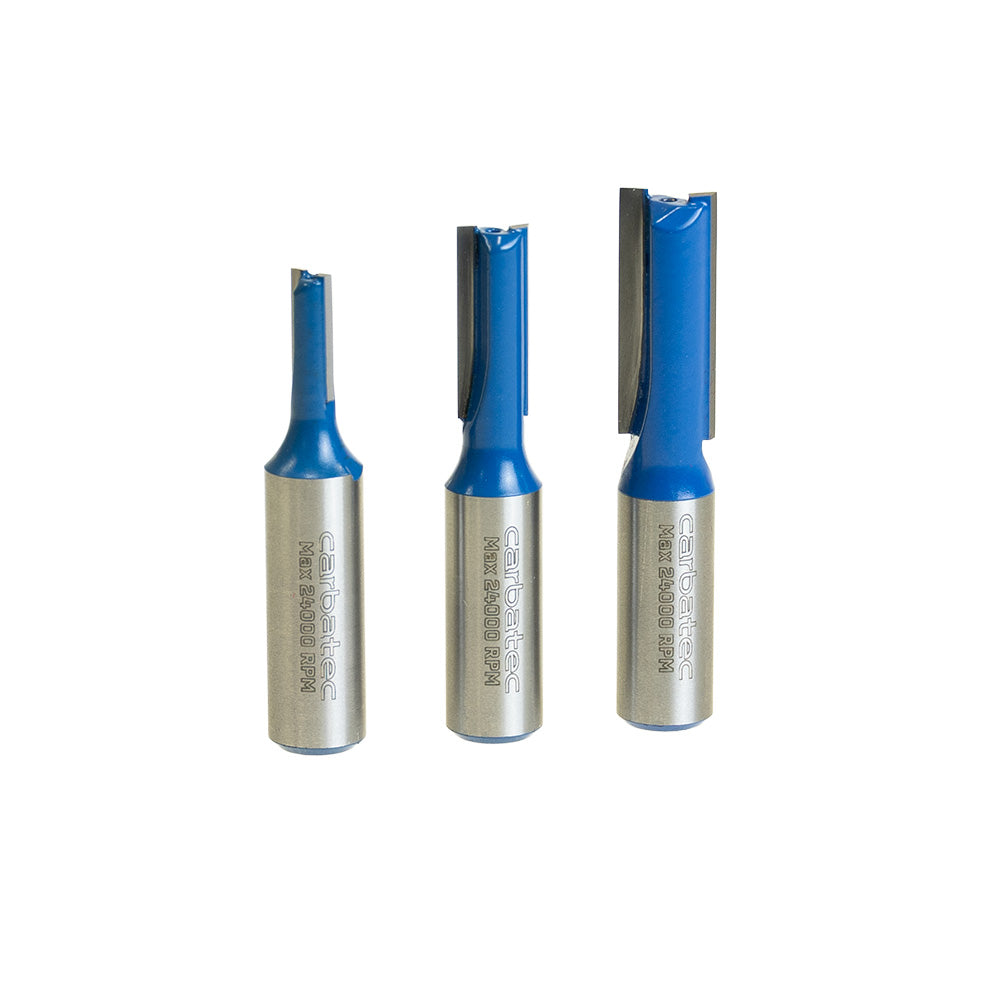 Carbatec 6 Piece Router Bit Set with 1/2" Shanks