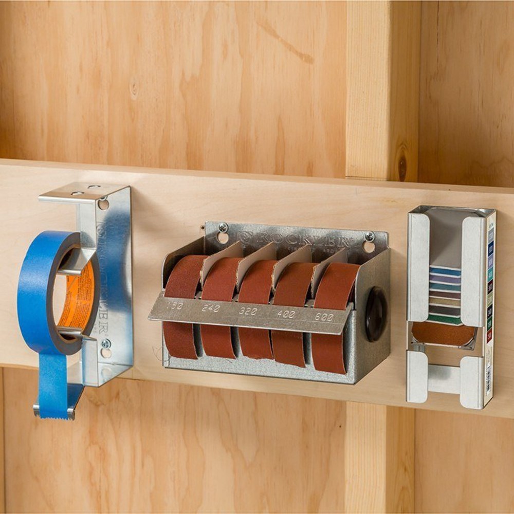 Rockler Multi-Roll Sandpaper Dispenser