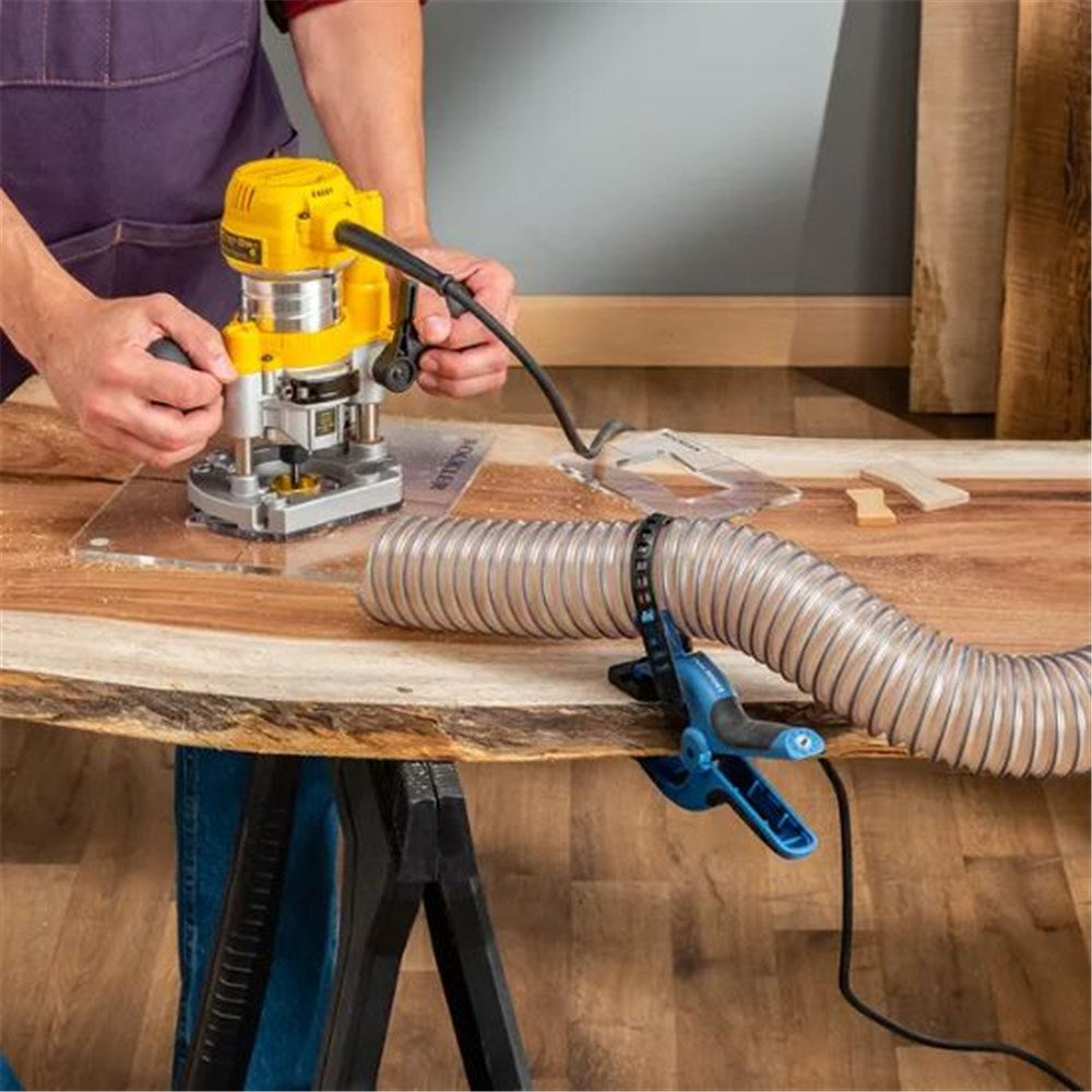 Rockler Dust Right 2-1/2'' Clamping Hose Holders, 2-pack