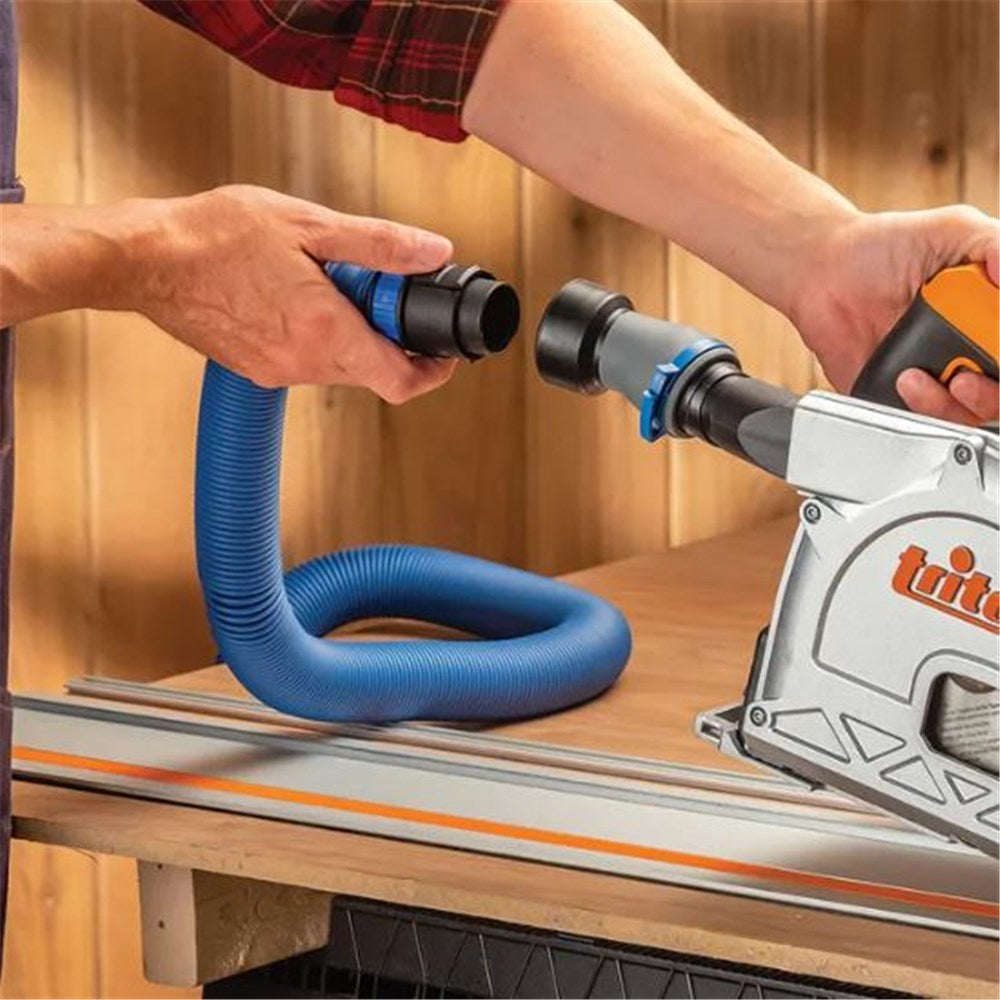 Rockler Dust Right Click-Connect FlexiPort, 1-1/2'' ID