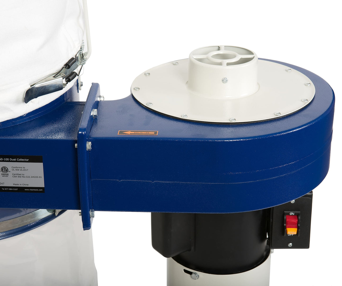Rikon 1HP Portable Dust Collector