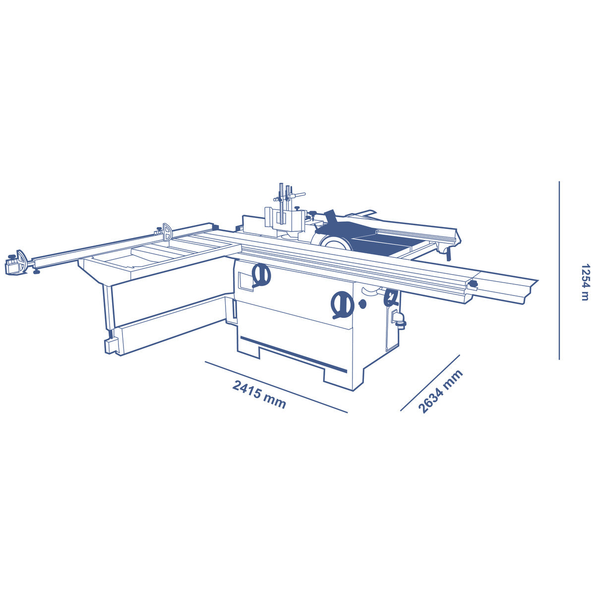 SCM Minimax Classic CU300C26X Combination Machine - Three phase